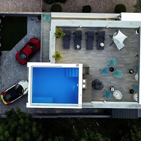 Rooftop Heated Pool Jelena Villa Zadar